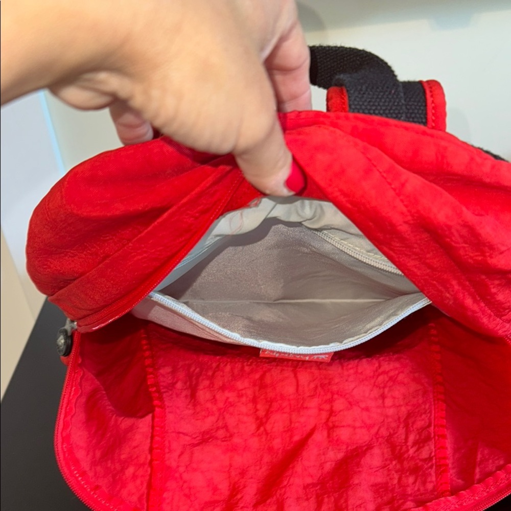 Kipling Red Backpack - image 7